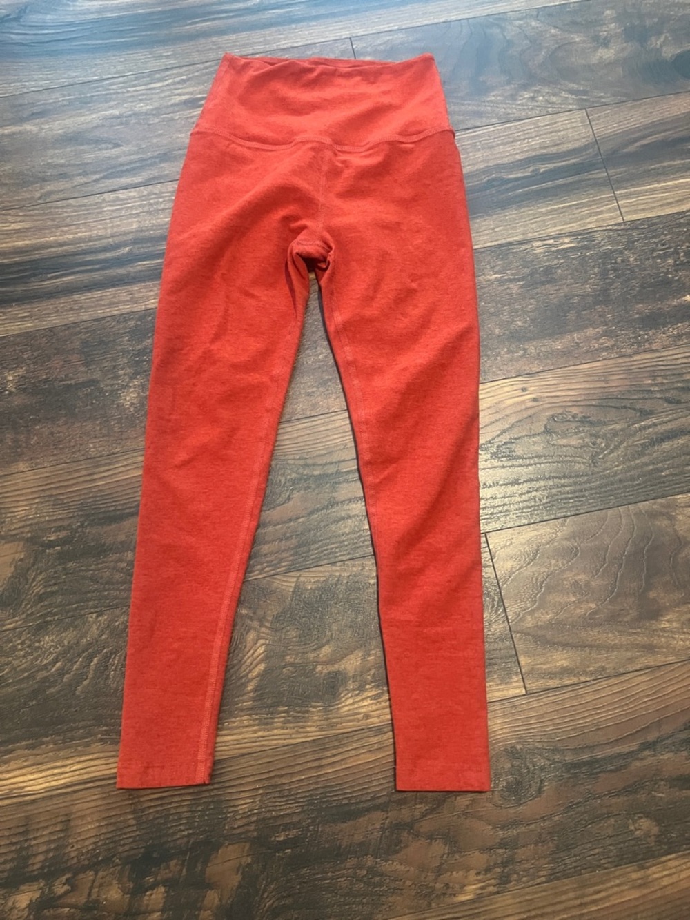 Beyond Yoga High-Rise Rust Orange Leggings